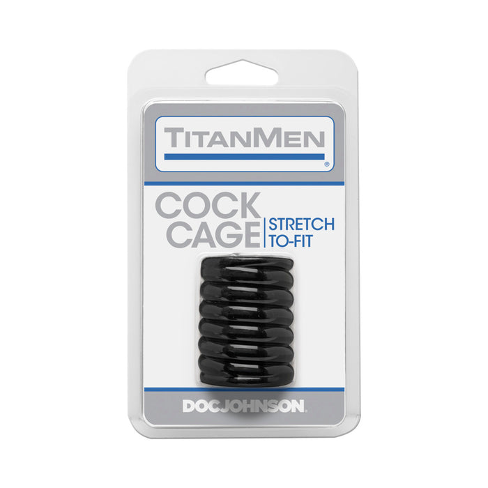 TitanMen - Cock Cage Black