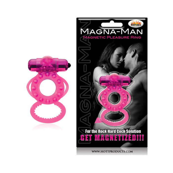 Magna Man Magnetic Ring Magenta