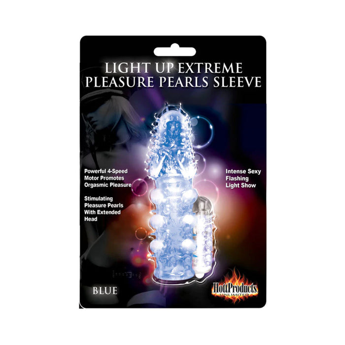 Light Up Extreme Pleasure Sleeve MS-Blue