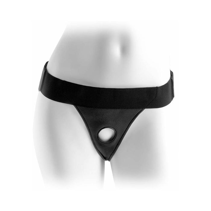 Pipedream Fetish Fantasy Series Velcro Crotchless Harness Black
