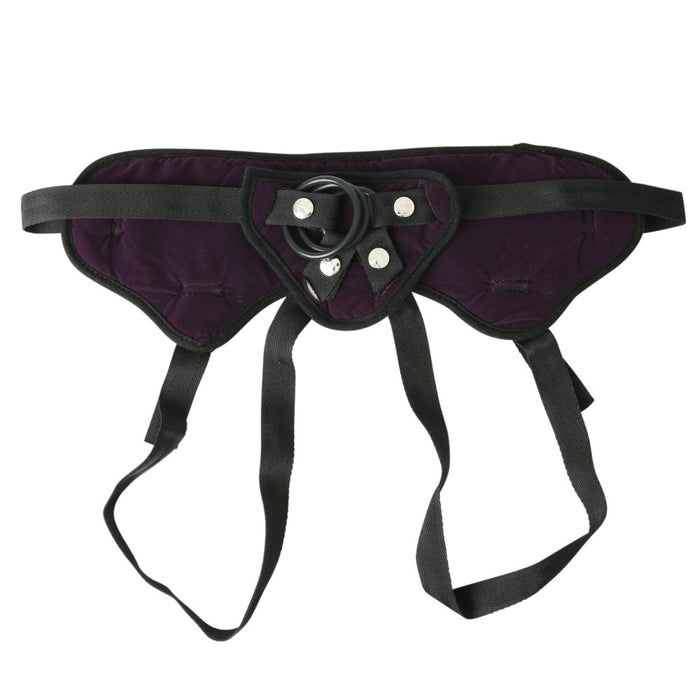 Sportsheets Lush Adjustable Strap-On Harness Purple