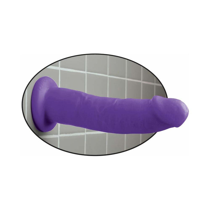Pipedream Dillio 9 in. Realistic Dildo With Suction Cup Purple