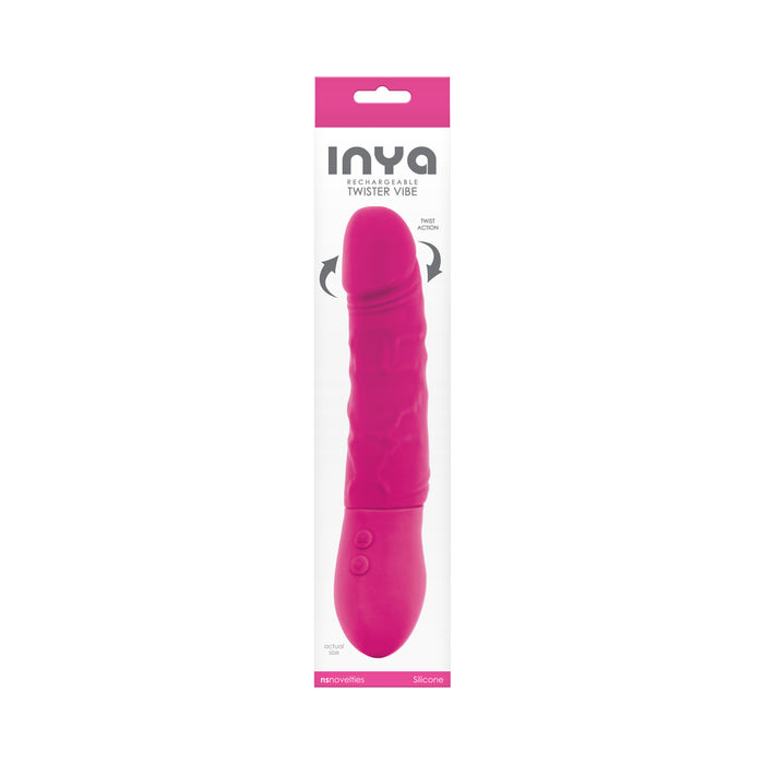 INYA Twister Rechargeable Rotating Vibrator Pink