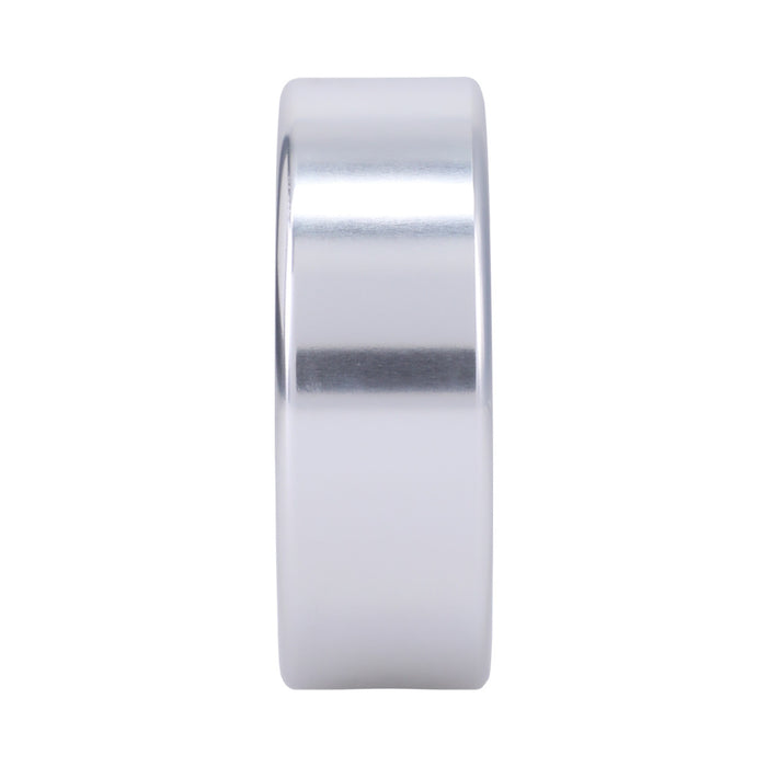Rock Solid Brushed Alloy X-Large (2in X .75in) Silver