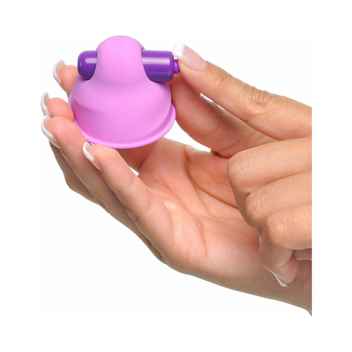 Pipedream Fantasy For Her Silicone Vibrating Nipple Suck-Hers Purple
