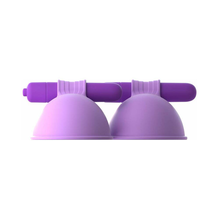 Pipedream Fantasy For Her Silicone Vibrating Breast Suck-Hers Purple