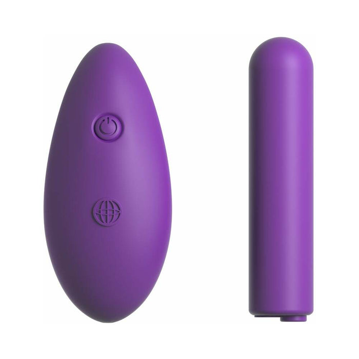 Pipedream Fantasy For Her Crotchless Panty Thrill-Her & Vibrator Purple