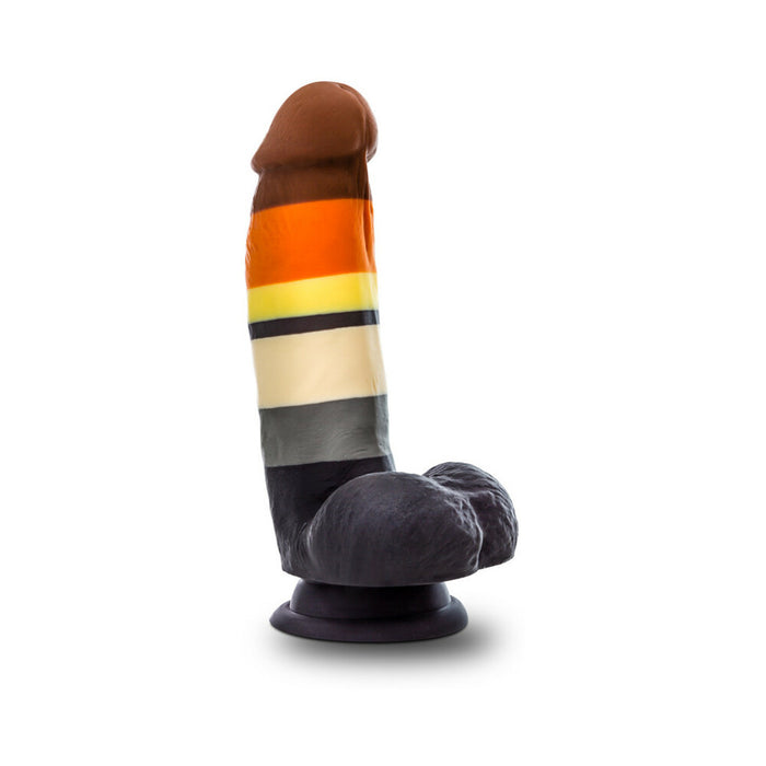 Blush Avant Pride P9 Bear 7 in. Silicone Dildo with Balls & Suction Cup