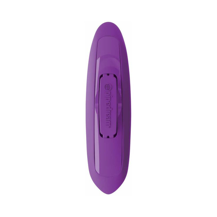 Pipedream 3Some Rock n' Ride Triple Stimulation Silicone Vibrator Purple