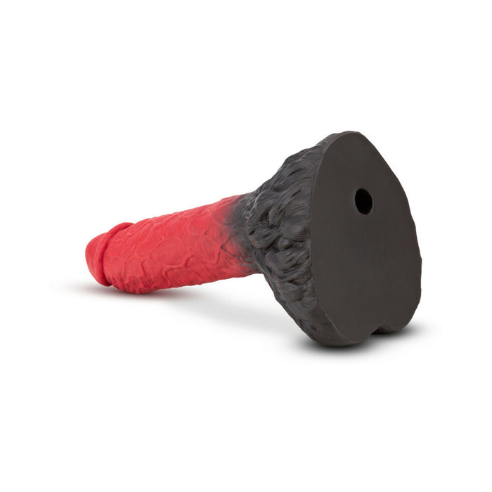 Blush The Realm Lycan 10.5 in. Silicone Lock On Fantasy Werewolf Dildo Red