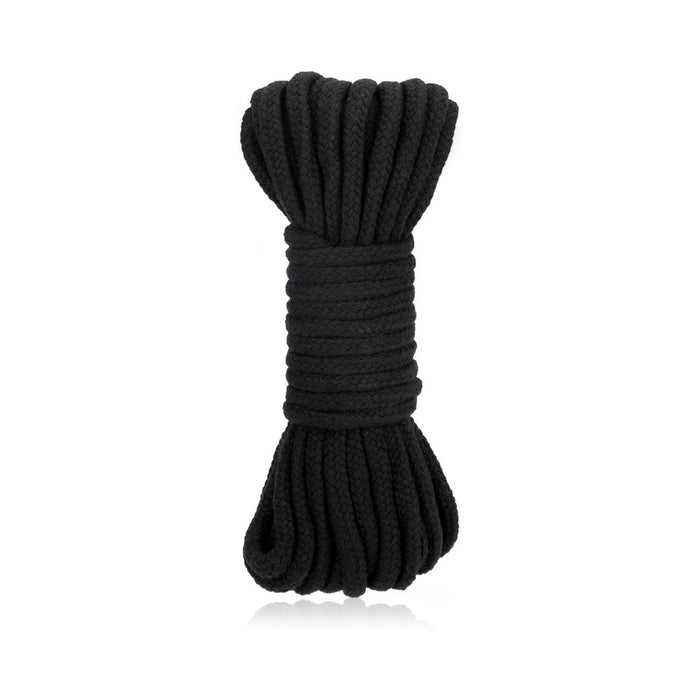 Lux Fetish Bondage Rope 10 m / 33 ft. Black