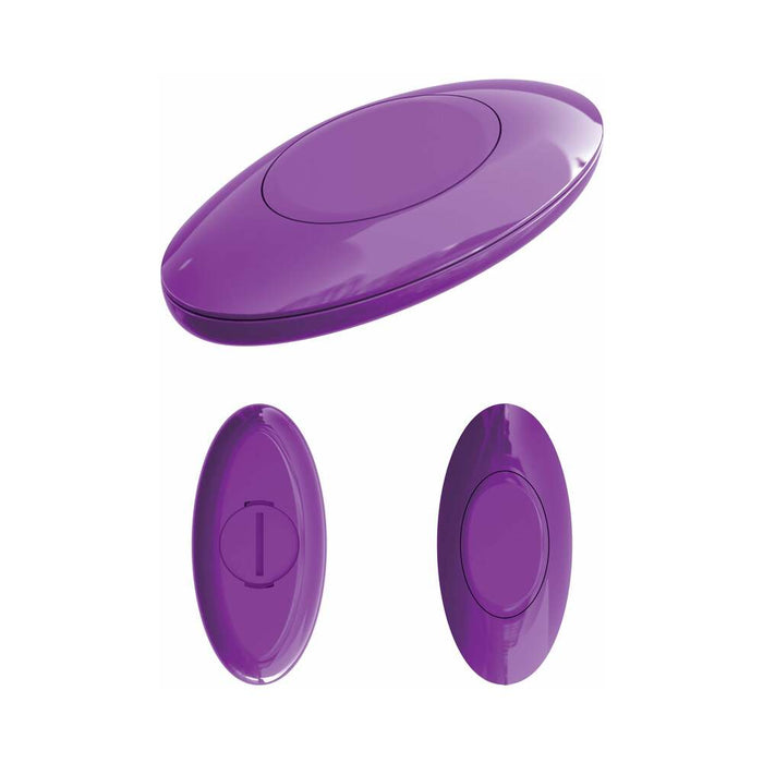Pipedream 3Some Wall Banger Vibrating Anal Plug Purple
