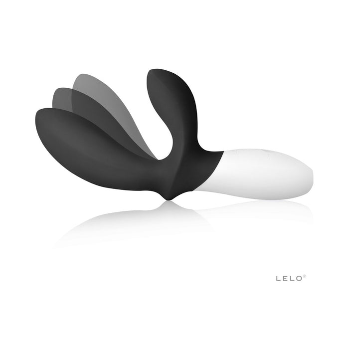 LELO LOKI WAVE Rechargeable Dual Stimulation Prostate Vibrator Obsidian Black