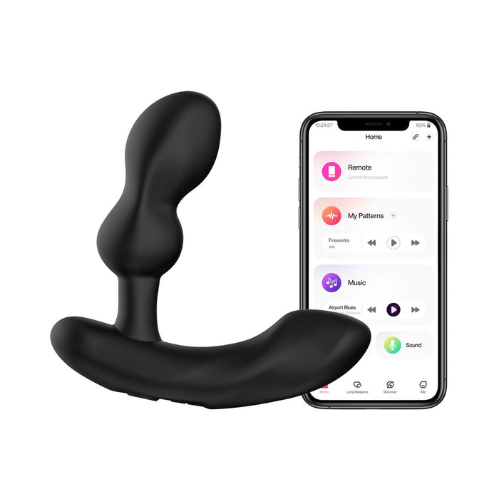 Lovense Edge 2 Bluetooth Remote-Controlled Adjustable Prostate Massager