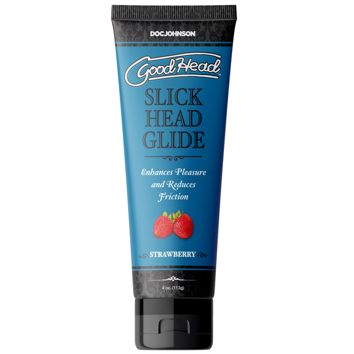 GoodHead Slick Head Glide Strawberry 4 oz. Bulk