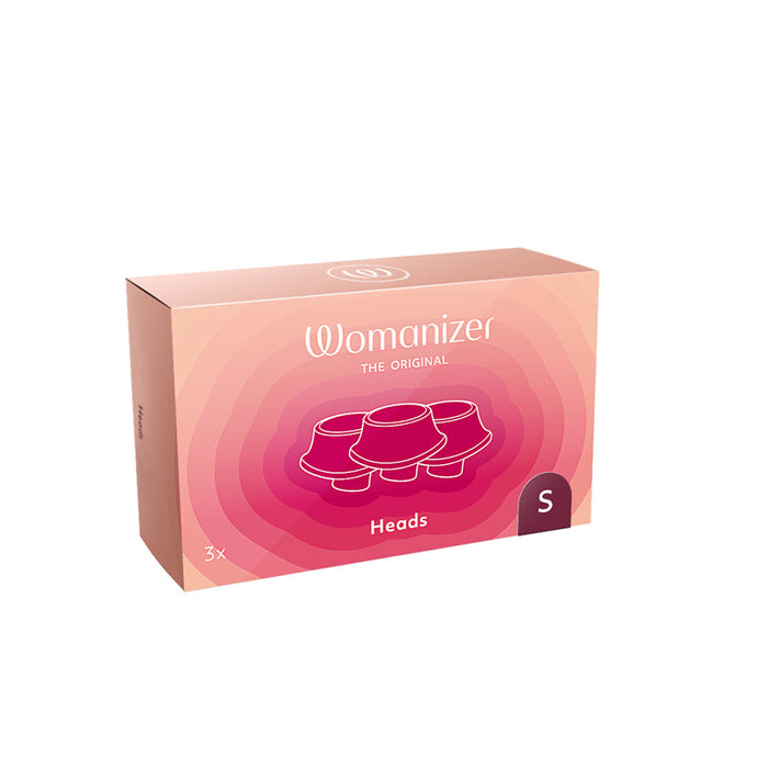 Womanizer 3-Pack Type A Replacement Stimulation Heads Bordeaux S