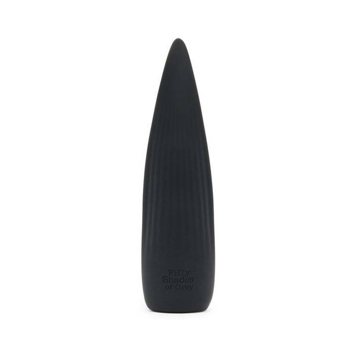 Fifty Shades of Grey Sensation Rechargeable Silicone Flickering Tongue Vibrator Black