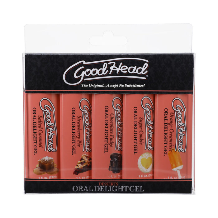 GoodHead Oral Delight Gel Dessert 5 Pack 1 oz.