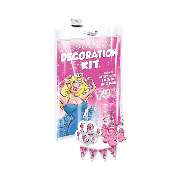 Bachelorette Decoration Kit- Banner, Balloons & Swirls