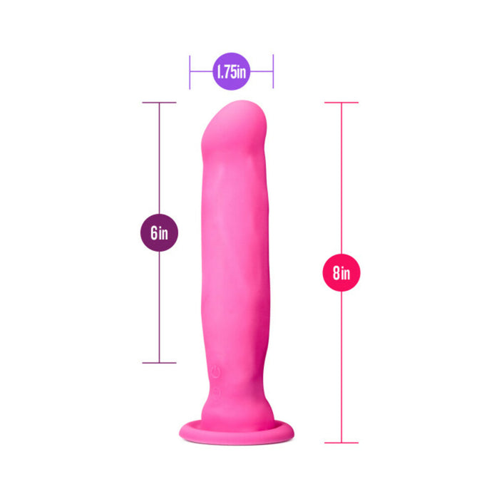 Blush Impressions Havana Remote-Controlled 8 in. Thumping Dildo Pink
