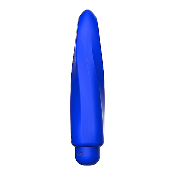 Luminous Myra 10-Speed Bullet Vibrator With Silicone Sleeve Royal Blue