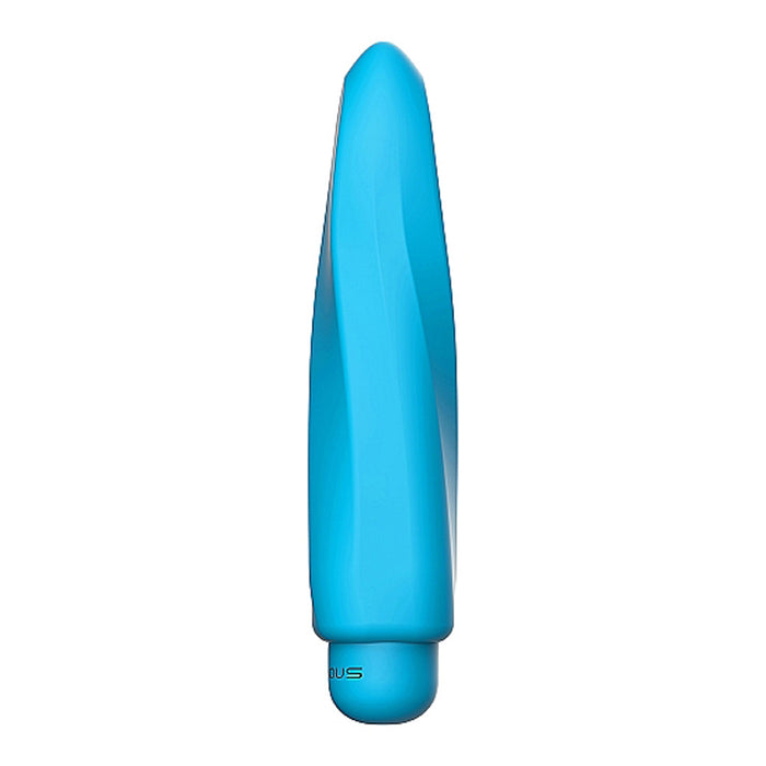 Luminous Myra 10-Speed Bullet Vibrator With Silicone Sleeve Turquoise