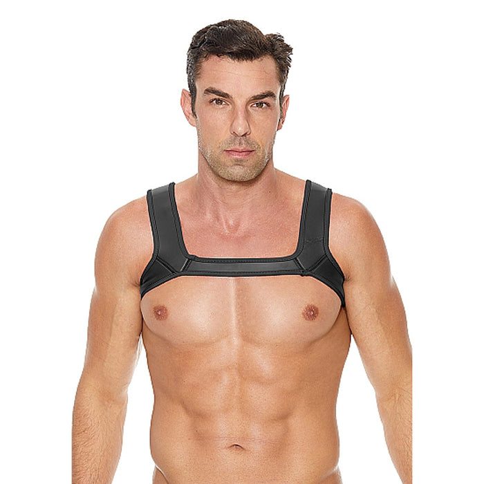 Ouch! Puppy Play Neoprene Harness Black L/XL