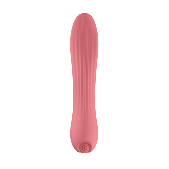 Luv Inc Tv23 Tongue Vibrator Rechargeable Silicone Coral