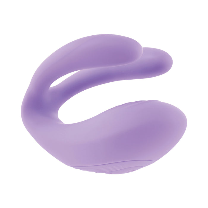 Evolved Petite Tickler Rechargeable Remote-Controlled Silicone Dual Stimulator Purple