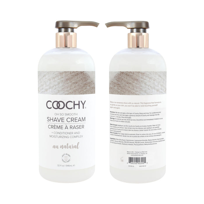 Coochy Shave Cream Au Natural 32 oz.