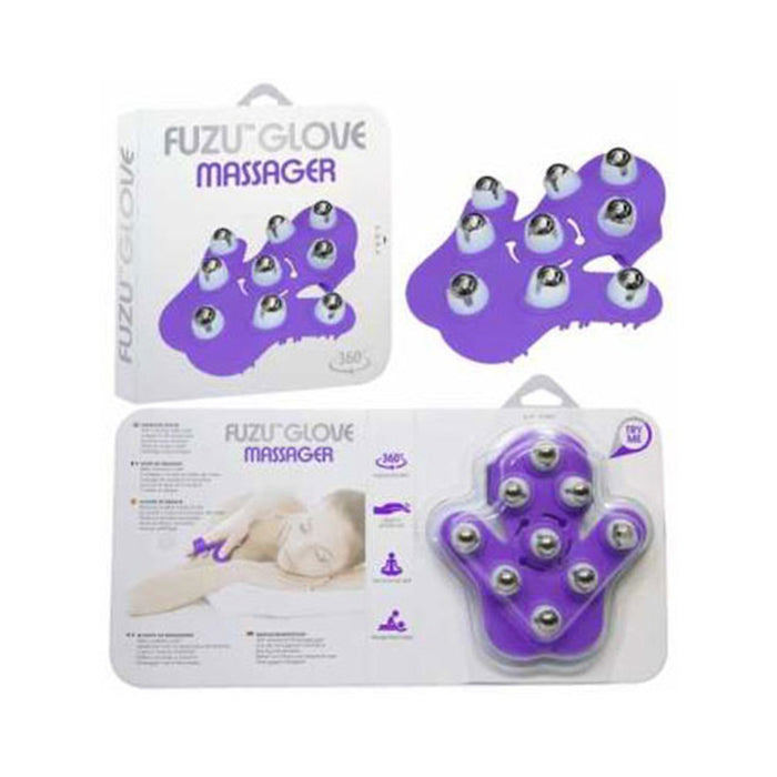 Fuzu 360° Massage Glove Neon Purple