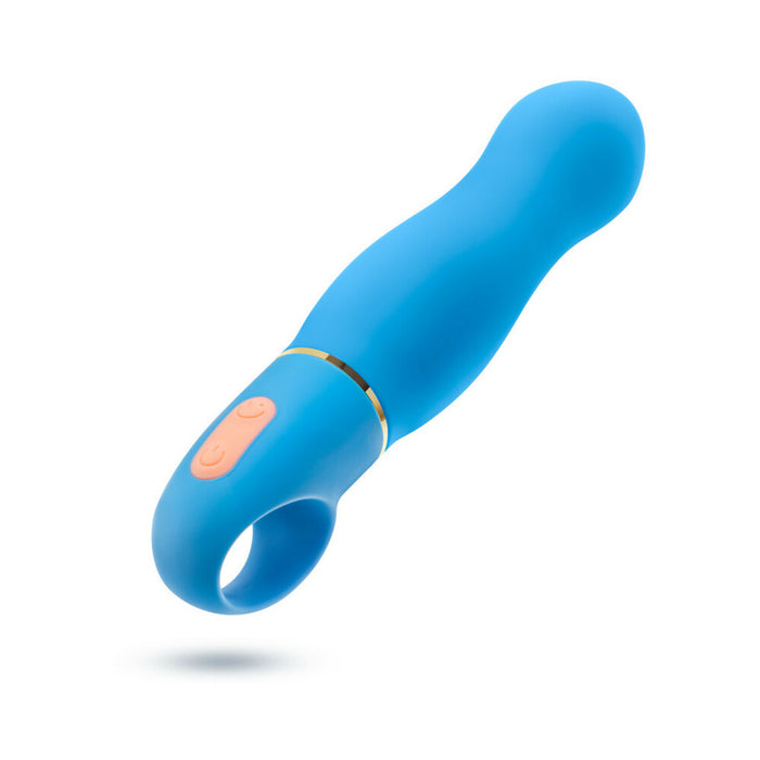 Aria Exciting AF Silicone Vibrator Blue