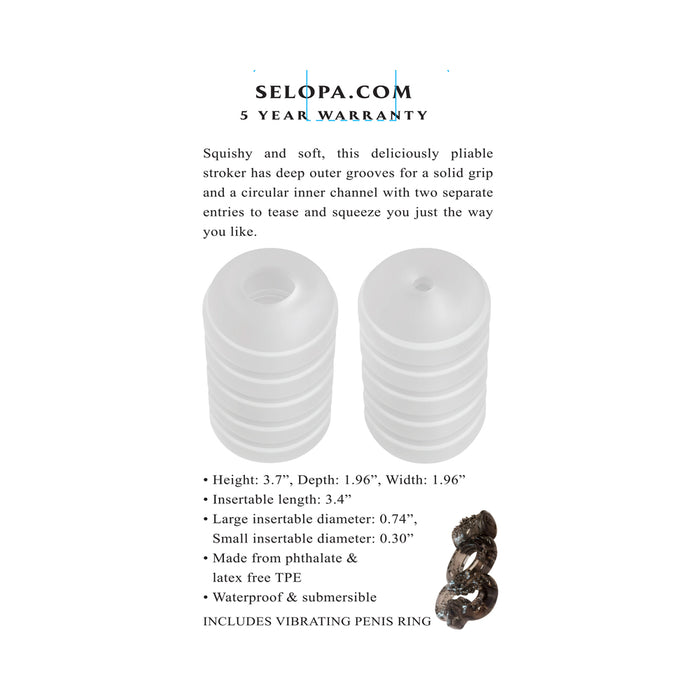 Selopa Ring Me Up Stroker TPE Clear