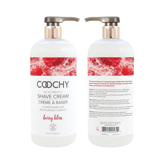 Coochy Berry Bliss Shave Cream 32oz