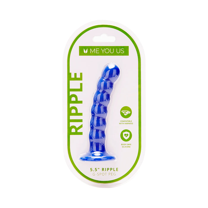 Me You Us 5.5 in. Ripple G-spot Peg