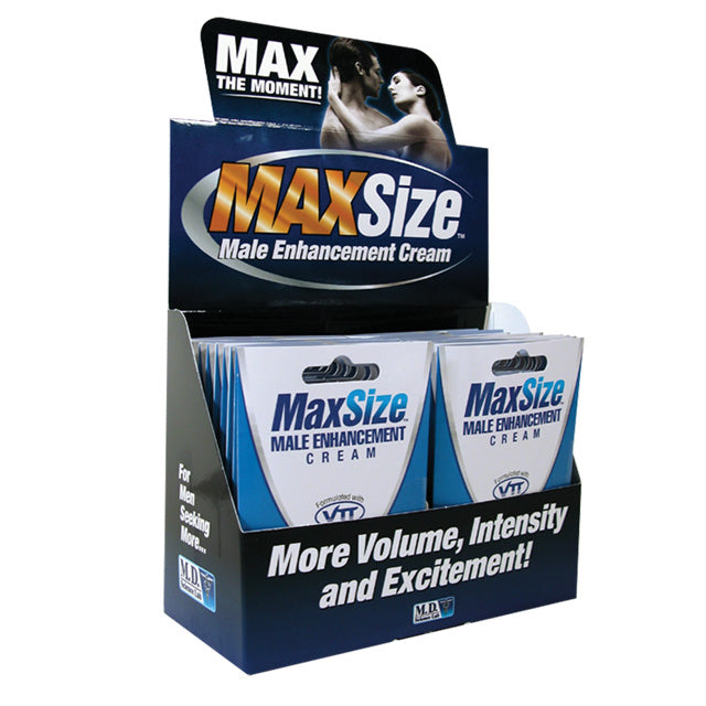 MaxSize Enhancement Cream 4 ml Foil 24-Piece Display
