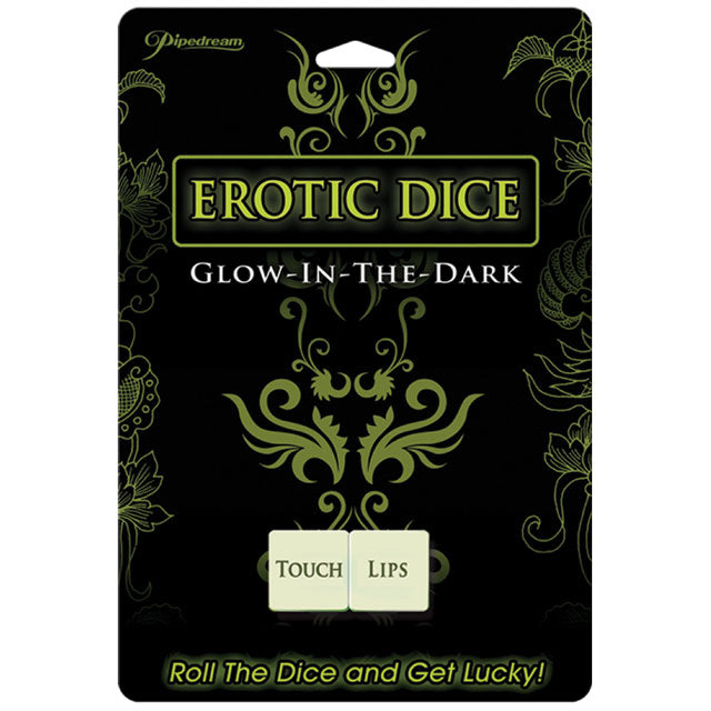 Pipedream Glow-in-the-Dark Erotic Dice