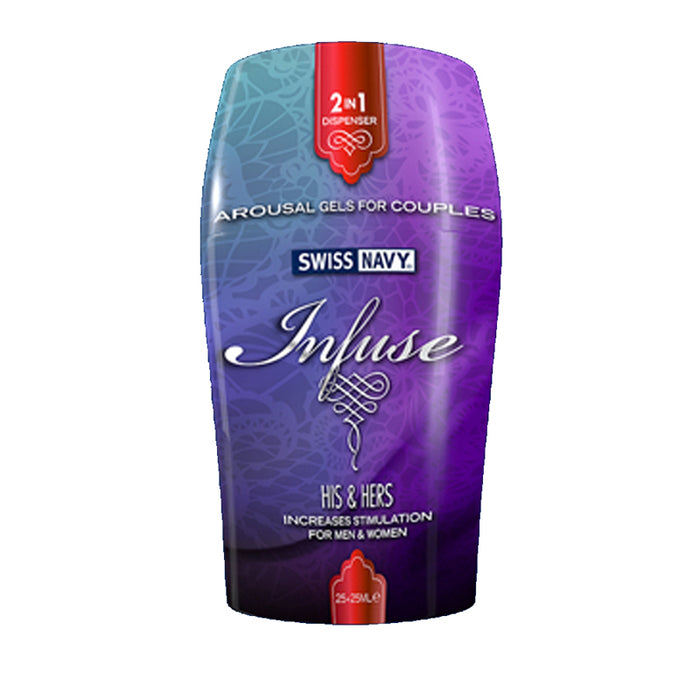 Swiss Navy Infuse 2-in-1 Arousal Gels for Couples