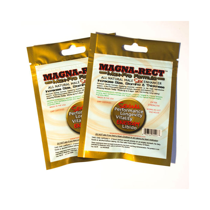 Magna-Rect Gold Max-Pro Premium Formula Male Enhancer 30/Dp