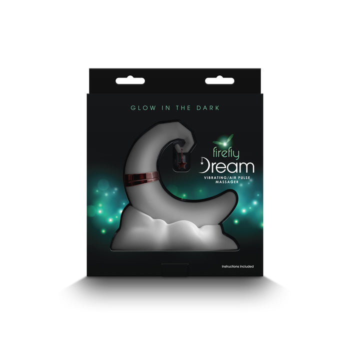 Firefly Dream Vibrating & Air Pulse Massager Glow