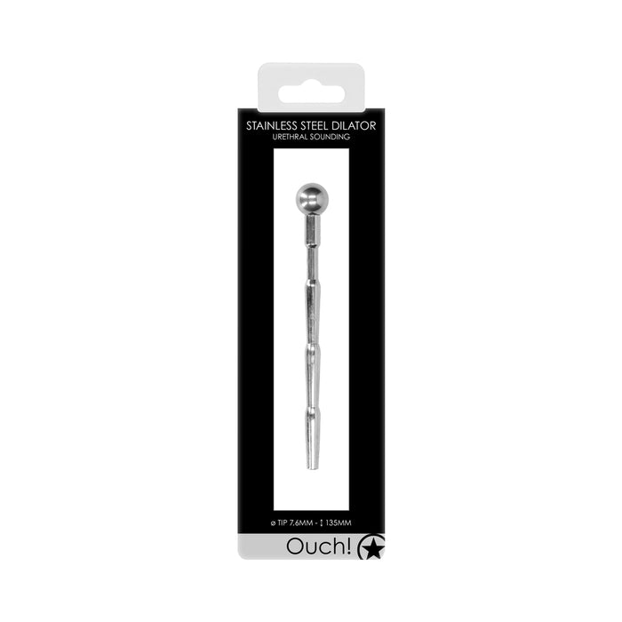 Ouch! Urethral Sounding Stainless Steel Dilator 7 mm