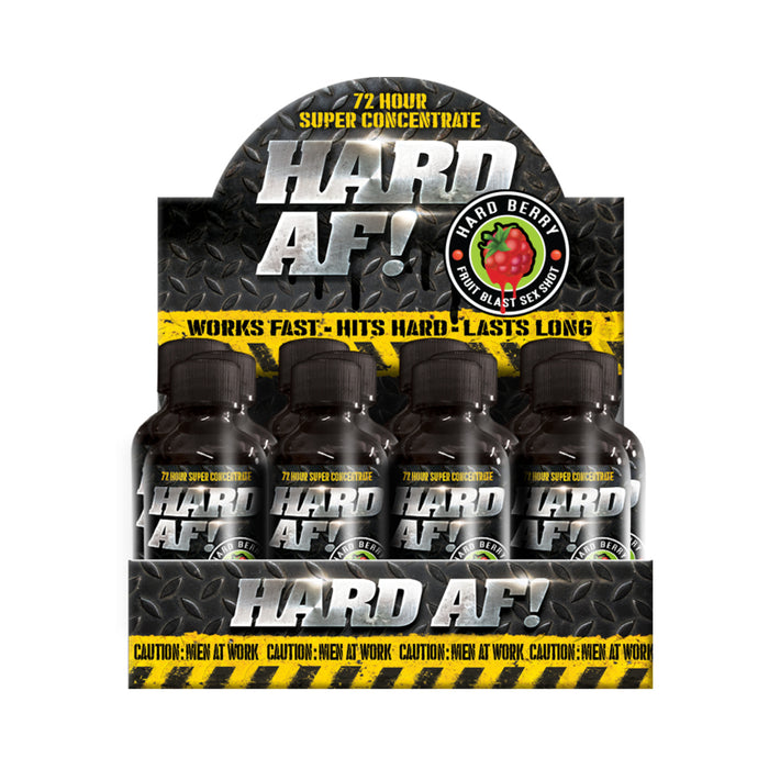 Hard AF Male Enhancement Shot 2 oz. 12-Piece Display