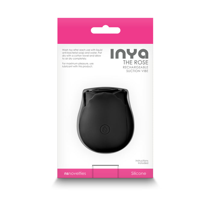 INYA The Rose Rechargeable Suction Vibe Black