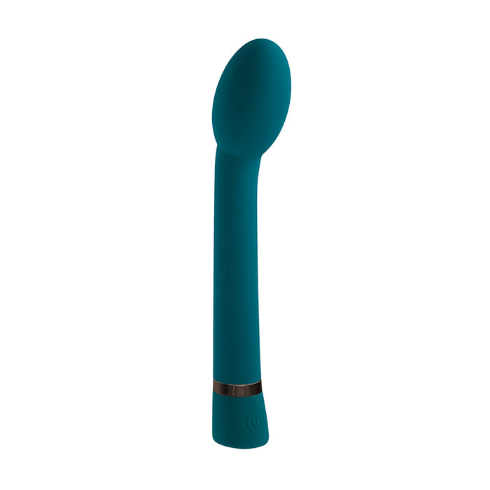 Playboy On The Spot Rechargeable Silicone G-Spot Vibrator Deep Teal