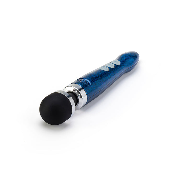 Doxy Die Cast 3R Rechargeable Compact Wand Vibrator Blue Flame