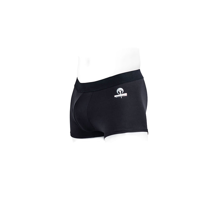 SpareParts Pete Trunks Nylon Packing Underwear Black Size 3XL