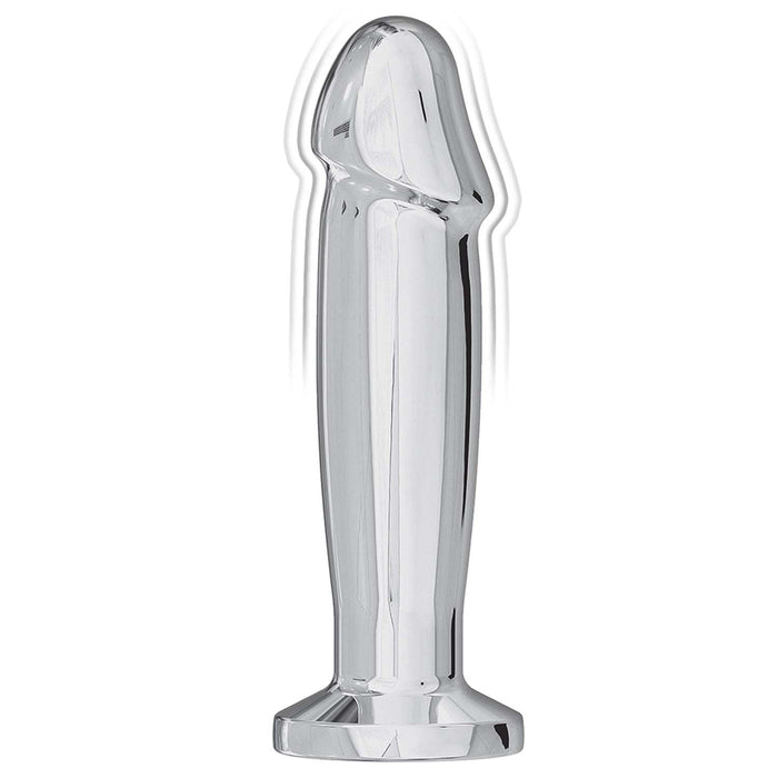 Nasstoys Ass-Sation Remote Vibrating Metal Anal Ecstasy Silver