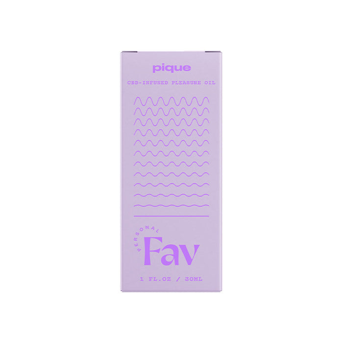Personal Fav Pique CBD-Infused Pleasure Oil 1 oz.