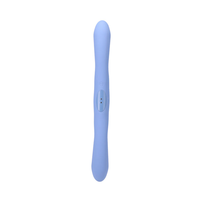 Tryst Duet Double Ended Vibrator with Wireless Remote Periwinkle