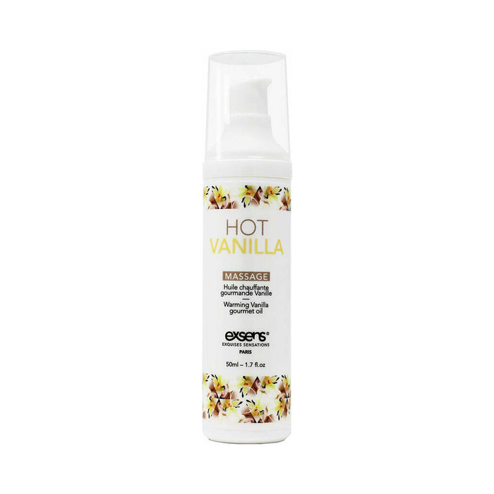 Exsens Warming Massage Oil Hot Vanilla 1.7 oz.